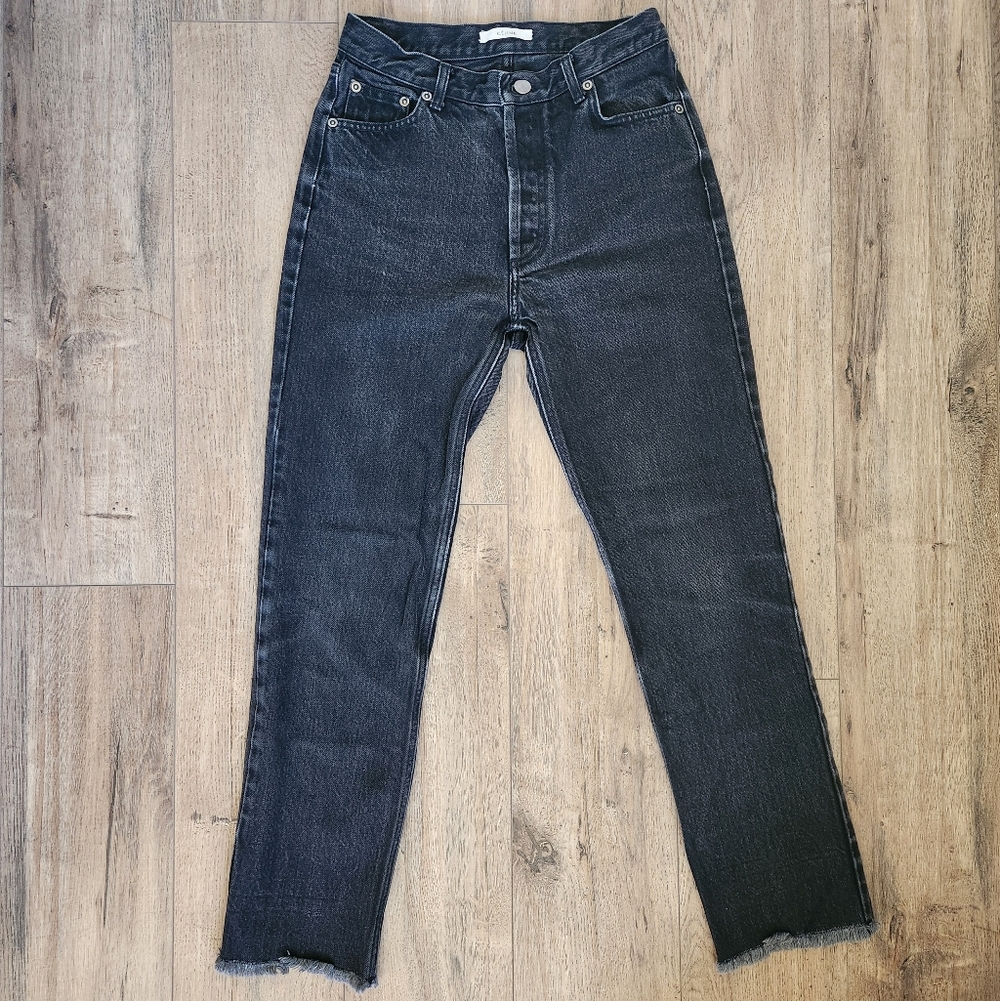 Celine Frayed Hem Jeans